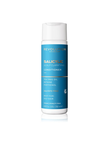 Revolution Haircare Skinification Salicylic почистващ балсам за мазна коса 250 мл.