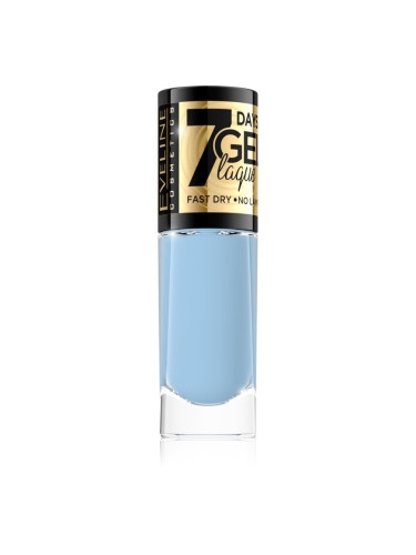 Eveline Cosmetics 7 Days Gel Laque Nail Enamel гел лак за нокти без използване на UV/LED лампа цвят 88 8 мл.