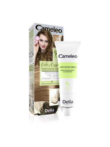 Delia Cosmetics Cameleo Color Essence боя за коса в туба цвят 7.3 Hazelnut 75 гр.