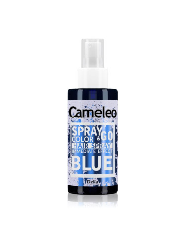 Delia Cosmetics Cameleo Spray & Go тониращ спрей за коса цвят Blue 150 мл.
