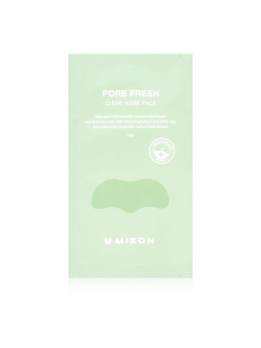 Mizon Pore Fresh почистваща лепенка за запушени пори по носа 1 бр.