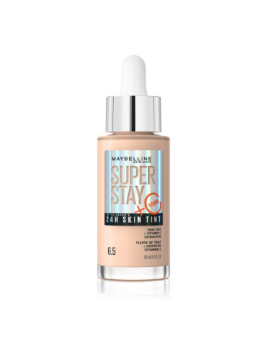 MAYBELLINE NEW YORK SuperStay Vitamin C Skin Tint серум да уеднакви цвета на кожата цвят 6.5 30 мл.