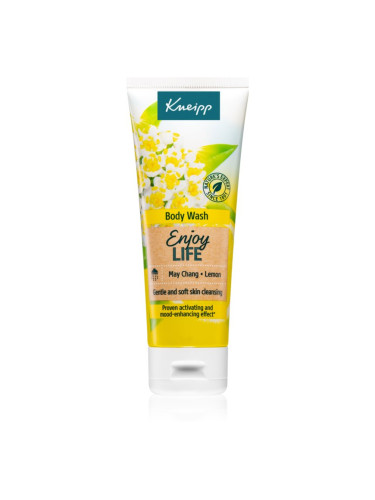 Kneipp Enjoy Life May Chang зареждащ с енергия душ гел 75 мл.