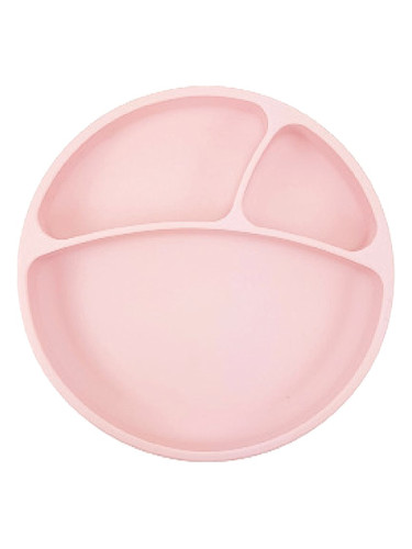 Minikoioi Puzzle Plate Pink разделена чиния с вендуза 1 бр.