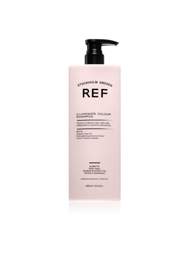 REF Illuminate Colour Shampoo хидратиращ шампоан за боядисана коса 1000 мл.