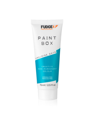 Fudge Paintbox полу-перманента боя за коса За коса цвят Turquoise Days 75 мл.