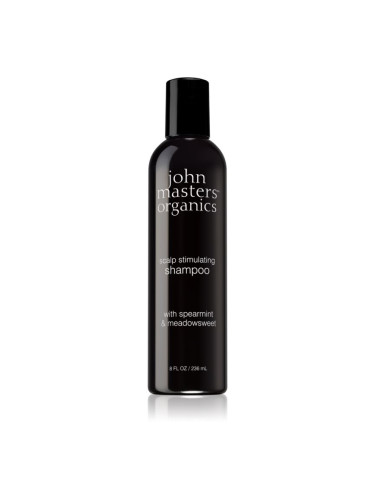 John Masters Organics Scalp Stimulanting Shampoo with Spermint & Medosweet стимулиращ шампоан с мента пиперита 236 мл.