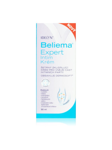 Beliema Expert Intimate cream intimate health успокояващ крем за интимните части 30 мл.