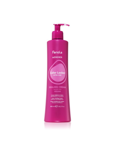 Fanola Wonder Color Locker Extra Care Sealing Cream изглаждащ крем за коса за боядисана коса 480 мл.