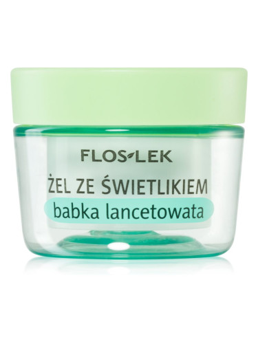FlosLek Laboratorium Eye Care гел за околоочната зона с живовляк и очанка 10 гр.
