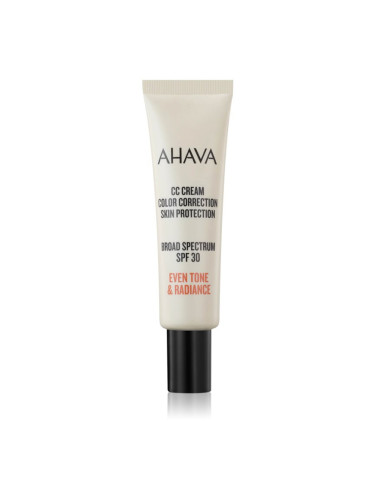 AHAVA CC Cream Color Correction CC крем да уеднакви цвета на кожата SPF 30 30 мл.