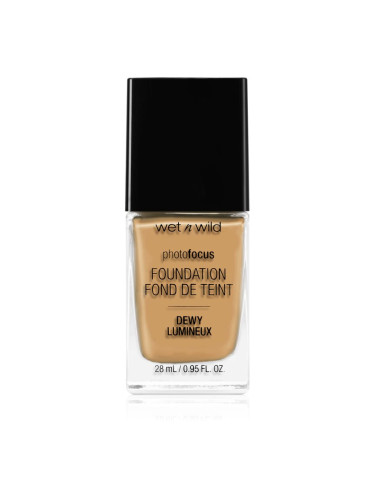 Wet n Wild PhotoFocus лек хидратиращ фон дьо тен за озаряване на лицето цвят Desert Beige 28 мл.