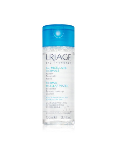 Uriage Hygiène Thermal Micellar Water - Normal to Dry Skin мицеларна почистваща вода за нормална към суха кожа 100 мл.