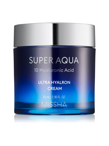 Missha Super Aqua 10 Hyaluronic Acid хидратиращ крем за лице 70 мл.