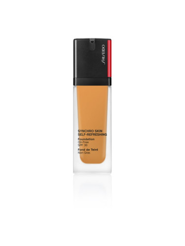Shiseido Synchro Skin Self-Refreshing Foundation дълготраен фон дьо тен SPF 30 цвят 420 Bronze 30 мл.