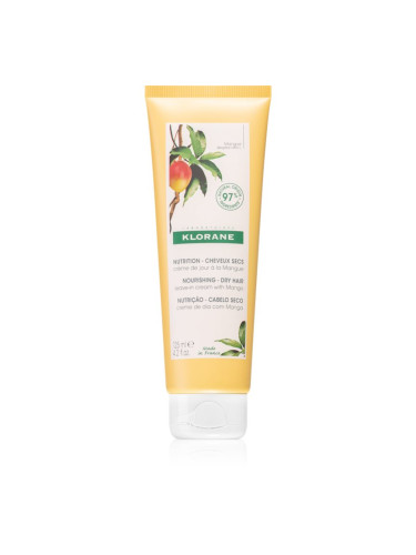 Klorane Mango Leave-in Cream Dry Hair крем без отмиване за подхранване и хидратация 125 мл.
