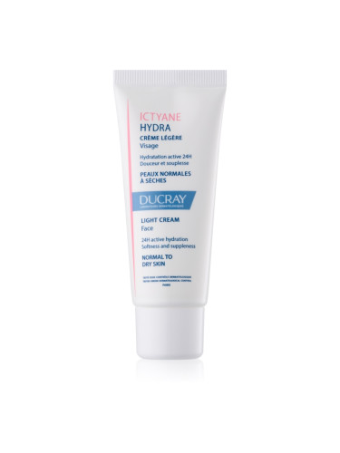 Ducray Ictyane лек хидратиращ крем за нормална и суха кожа 40 мл.