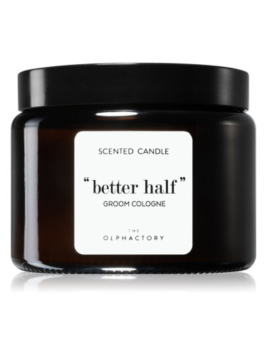 The Olphactory Better Half ароматна свещ (brown) 360 гр.