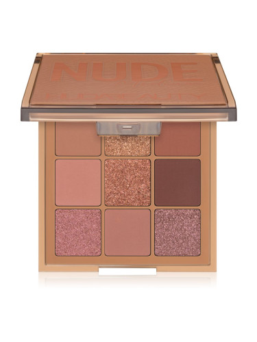 Huda Beauty Nude Obsessions палитра сенки за очи цвят Nude medium 34 гр.