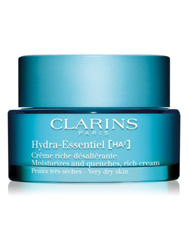 Clarins Hydra-Essentiel [HA²] Rich Cream богат хидратиращ крем за много суха кожа 50 мл.