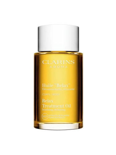 Clarins Relax Body Treatment Oil успокояващо и регенериращо масло за всички видове кожа 100 мл.