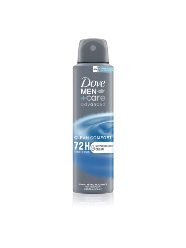 Dove Men+Care Advanced антиперспирант-спрей за мъже Clean Comfort 150 мл.