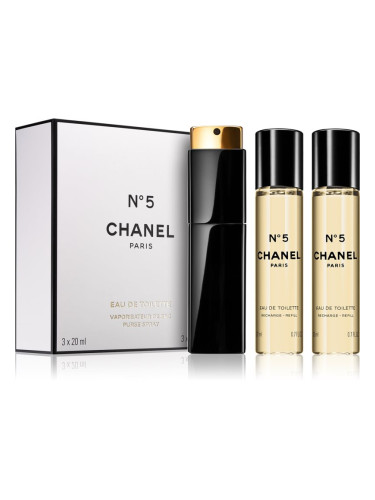 Chanel N°5 тоалетна вода за жени 3 x 20 мл.