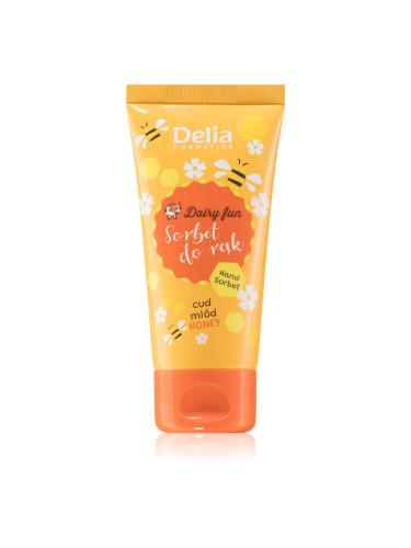 Delia Cosmetics Dairy Fun подхранващ крем за ръце Honey 50 мл.
