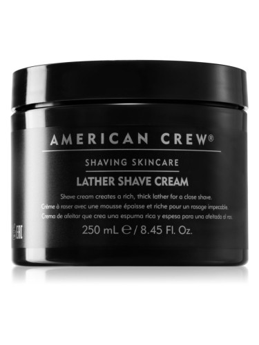 American Crew Shave & Beard Lather Shave Cream крем за бръснене 250 мл.