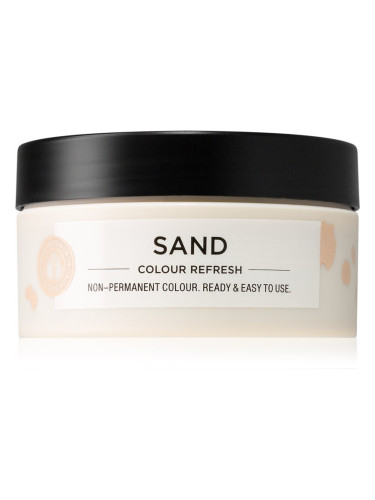 Maria Nila Colour Refresh Sand нежна подхранваща маска без перманентни цветови пигменти издържа 4 – 10 измивания 8.32 100 мл.