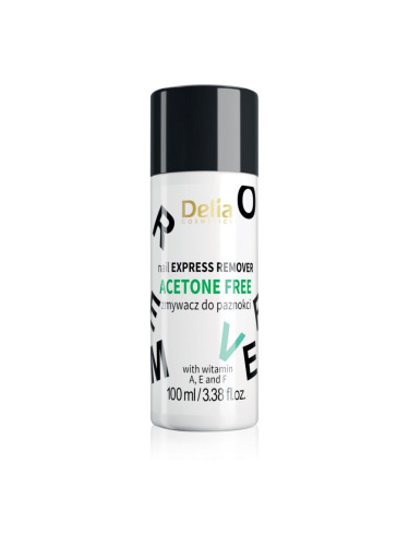 Delia Cosmetics Nail Express лакочистител с витамини 100 мл.