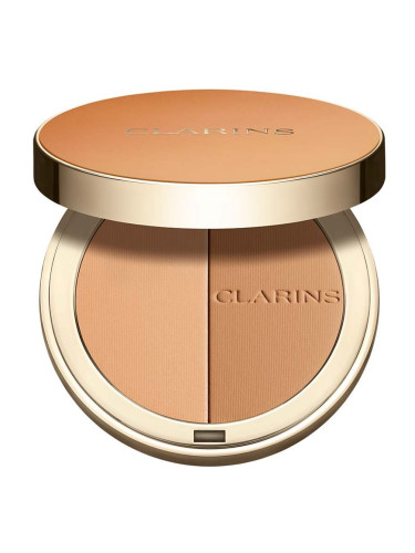 Clarins Ever Bronze Compact Powder уеднаквяваща тена компактна пудра цвят 02 10 гр.