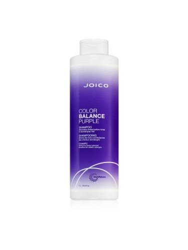 Joico Color Balance Purple Shampoo лилав шампоан неутрализиращ жълтеникавите оттенъци 1000 мл.