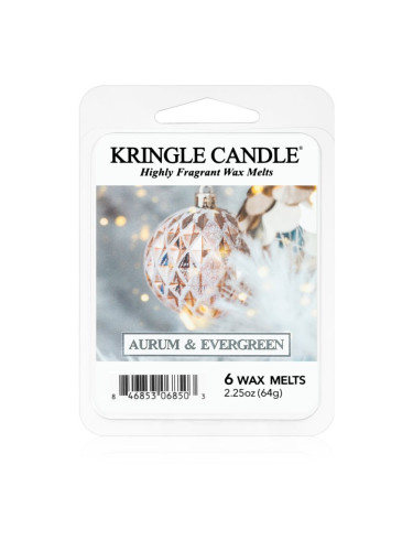 Kringle Candle Aurum & Evergreen восък за арома-лампа 64 гр.