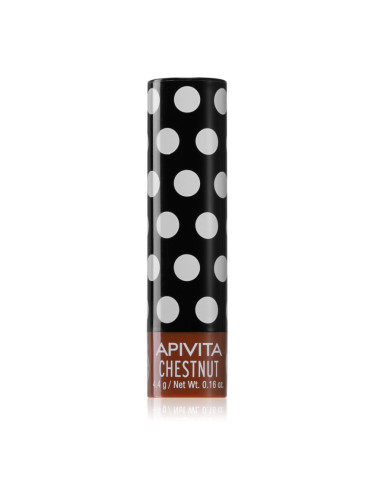 Apivita Lip Care Chestnut tinted тониращ балсам за устни 4,4 гр.