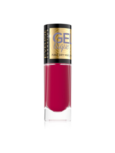 Eveline Cosmetics 7 Days Gel Laque Nail Enamel гел лак за нокти без използване на UV/LED лампа цвят 132 8 мл.
