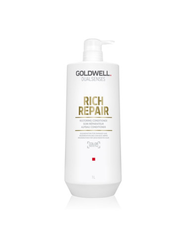 Goldwell Dualsenses Rich Repair възстановяващ балсам за суха и увредена коса 1000 мл.