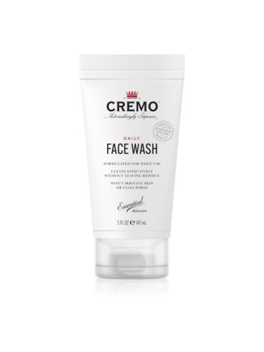 Cremo Daily Face Wash почистващ сапун за лице за мъже 147 мл.