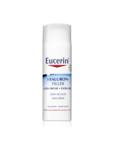Eucerin Hyaluron-Filler дневен крем против бръчки за суха или много суха кожа 50 мл.