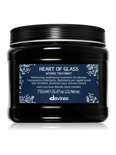 Davines Heart of Glass Intense Treatment Интензивна грижа за руса коса 750 мл.