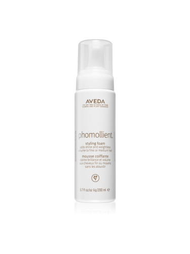 Aveda Phomollient™ Styling Foam стилизираща пяна за дефиниране и оформяне на прическа за фина към нормална коса 200 мл.