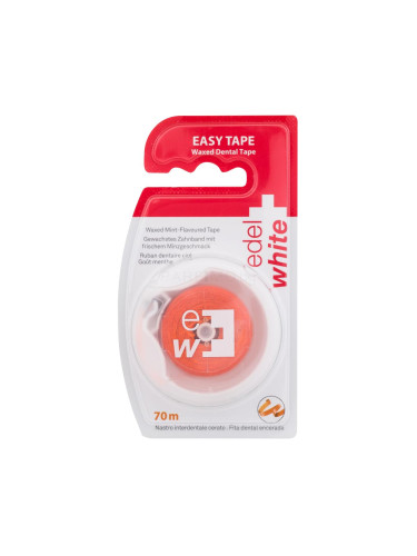 Edel+White Easy Tape Waxed Dental Tape Конец за зъби 1 бр