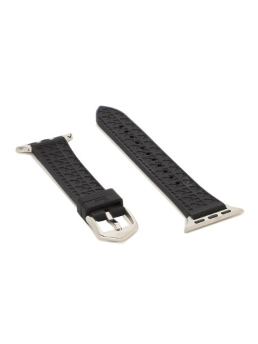 Fossil Сменяема каишка за часовник Apple Watch S380018 Черен