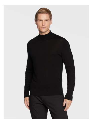 Calvin Klein Пуловер Superior K10K110424 Черен Regular Fit