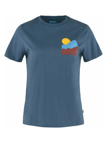 Fjällräven Nature T-Shirt W Indigo Blue M Тениска