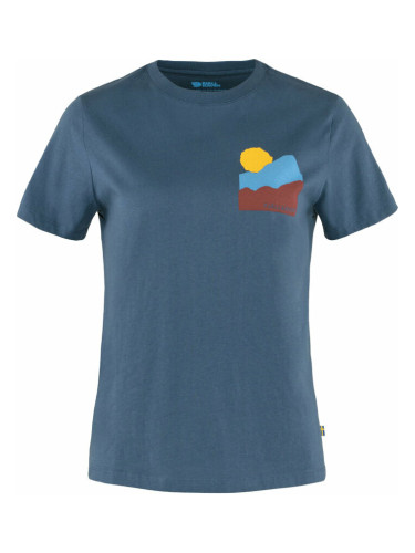 Fjällräven Nature T-Shirt W Indigo Blue S Тениска