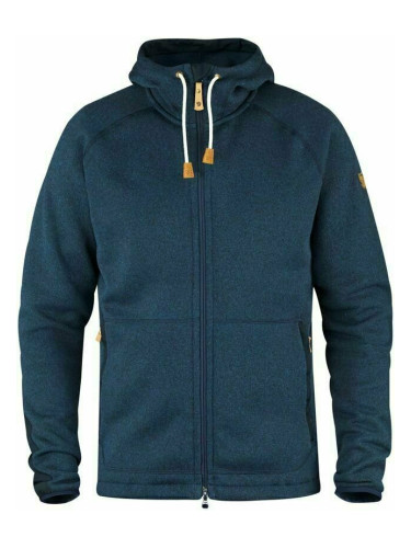 Fjällräven Övik Fleece Navy XL Суичър за открито