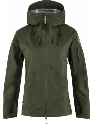 Fjällräven Keb Eco-Shell Jacket W Deep Forest XS Яке