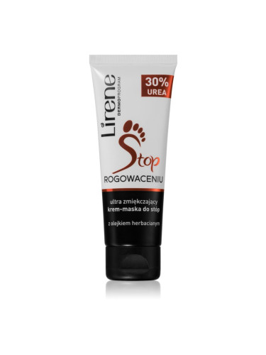 Lirene Foot Care крем и маска за крака 2 в 1 за загрубяла кожа (30 % Urea) 75 мл.