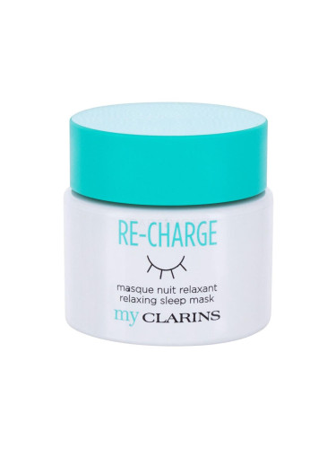 Clarins Re-Charge Relaxing Sleep Mask Маска за лице за жени 50 ml